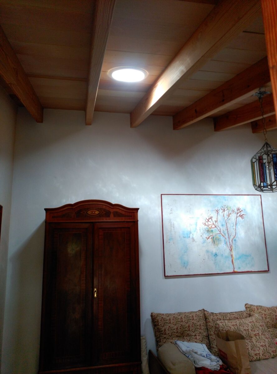 Instalación TubYsol® — cúpula sobre tejado