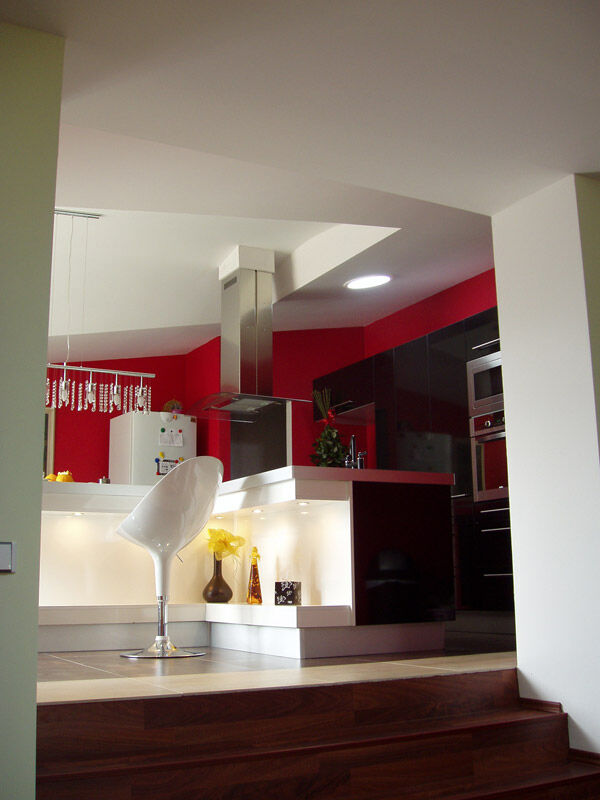 Cocina iluminada con luz natural aportada por un TubYsol®